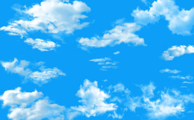 蓝天白云