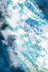 抽象水波纹理