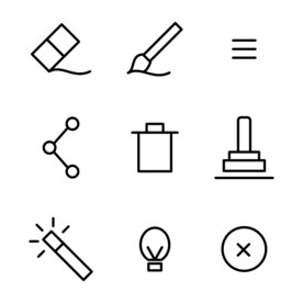 教室学习相关图标