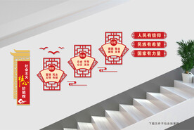 核心价值观楼道