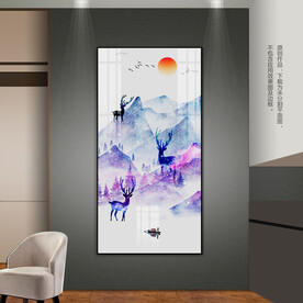 意境山水装饰画客厅玄关卧室挂画