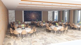 现代餐厅su模型