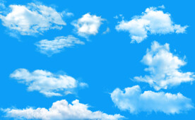 蓝天白云