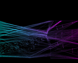 放射抽象线条背景图