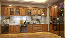  实木厨房 
