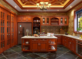 实木厨房 