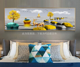 床头画 石来运转