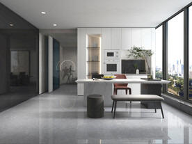 仿古砖瓷砖空间效果图