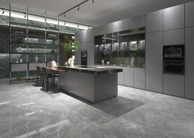 仿古砖瓷砖空间效果图