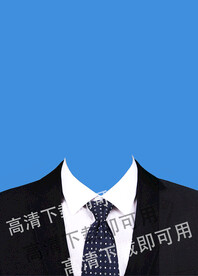 男士证件照西装图片