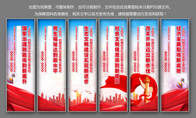 十四五规划党建展板