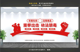 禁毒文化墙
