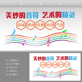 音乐教室文化墙