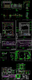 某别墅花园景观设计CAD图纸