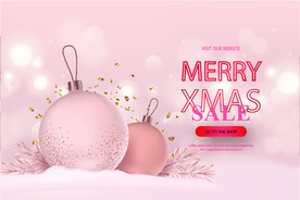 圣诞节圣诞老人礼物新年元旦贺卡