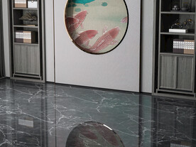 新中式客厅场景家具空景