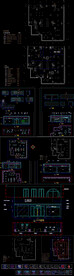 全套小型超市便利店CAD施工图