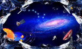 星空立体画