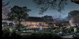 园林古建效果图