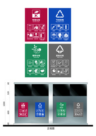 分类垃圾桶