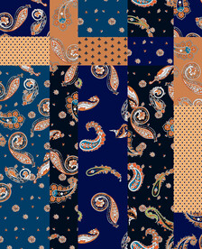 大牌  腰果  数码印花