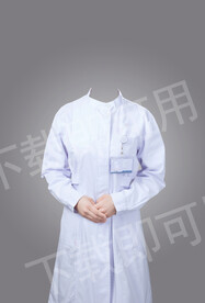 护士半身白大褂