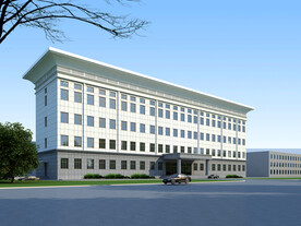 企业办公楼设计案例效果图