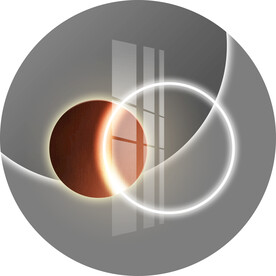 圆形光影几何01