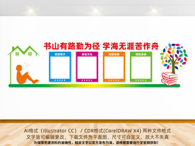 学习园地校园文化墙