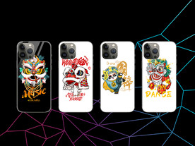 舞狮 中国风 手机壳图片