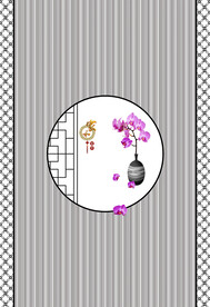 高清分层透明底推拉门写真图