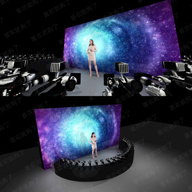 子弹时间合影墙设计