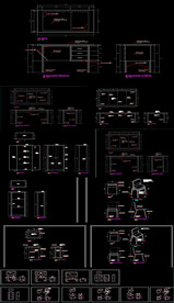 儿童椅子CAD图库