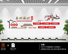 乡村振兴战略文化墙