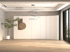 简约客厅背景墙