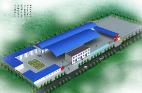 物流中心效果图