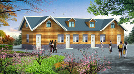 休闲农庄效果图