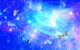 唯美浩瀚宇宙星空吊顶