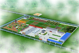 休闲山庄效果图