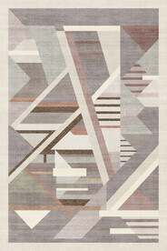 抽象几何地毯地垫图案设计