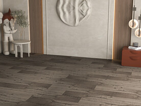 现代极简卧室场景床头空景