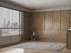 新中式卧室场景