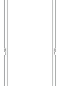 高清分层简约推拉门透明底打印图