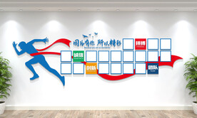 员工风采照片墙文化墙