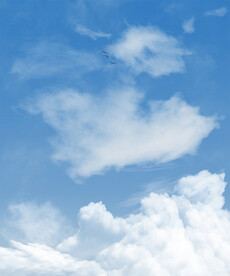 蓝天白云