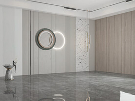 现代客厅沙发场景3D空景