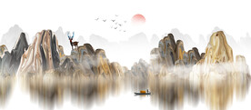 山水画