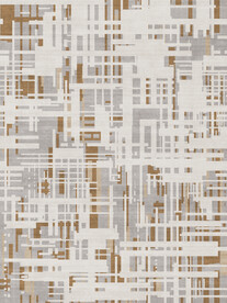 抽象几何条纹地毯地垫图案设计