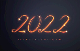 燃烧轨迹新年海报