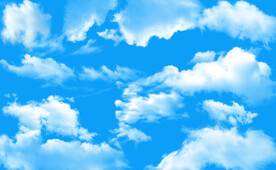 蓝天白云